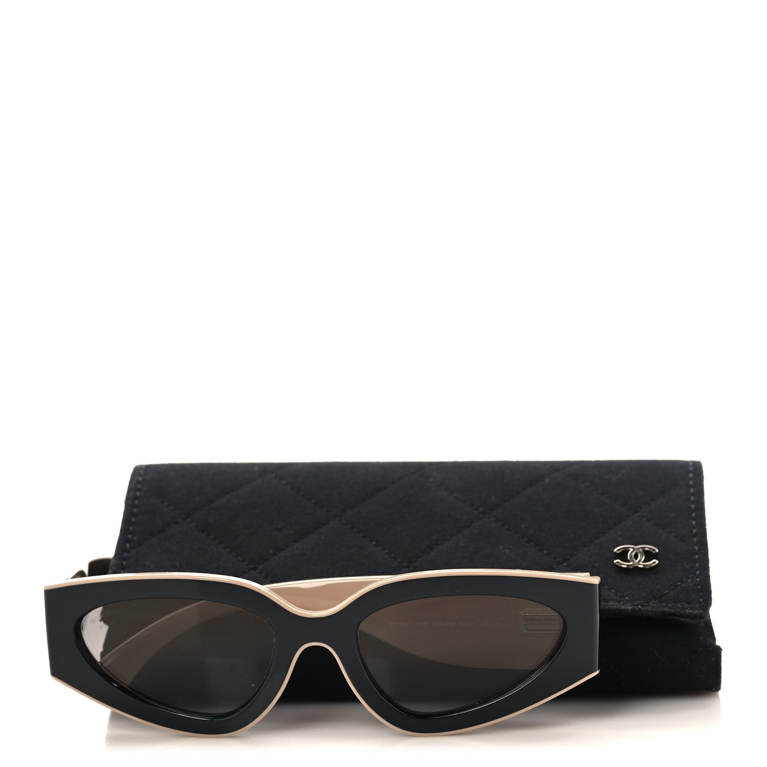 Chanel Cat-Eye Sunglasses — Black