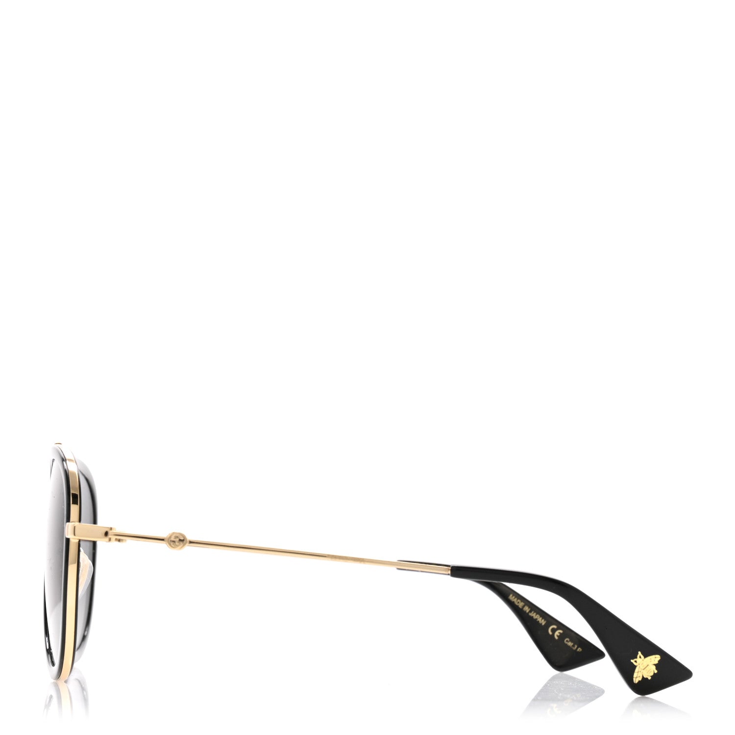 Gucci Aviator Sunglasses — Black GG0062S