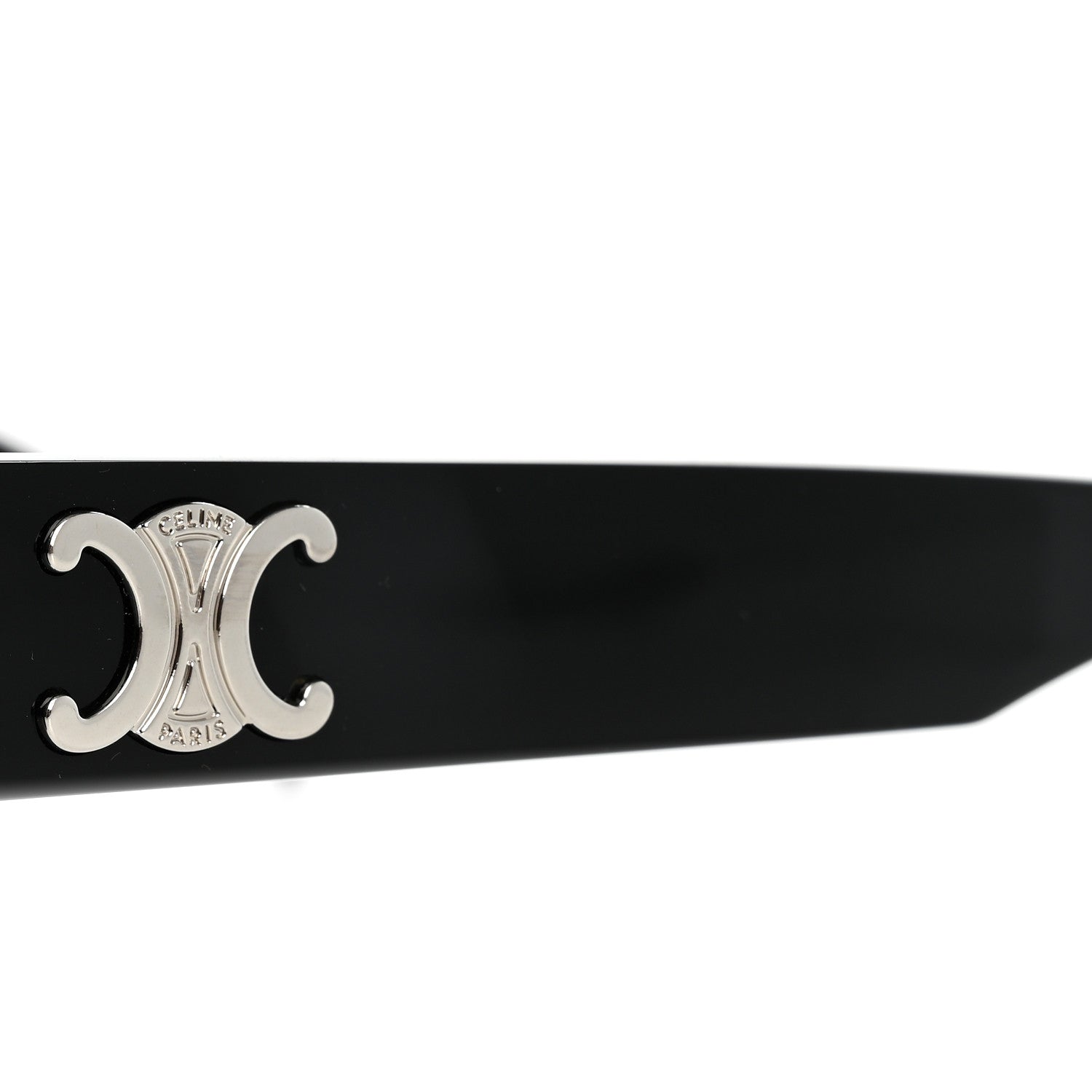 Celine Oval Sunglasses — Black