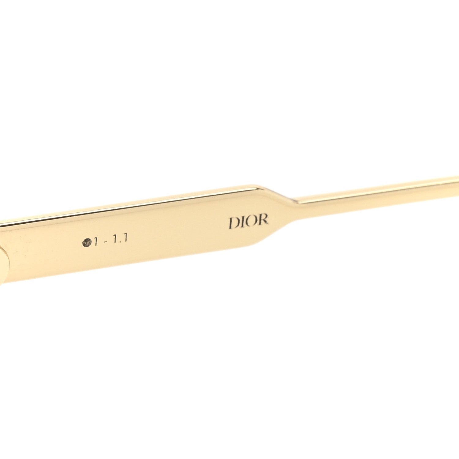 Dior Square Sunglasses — Black