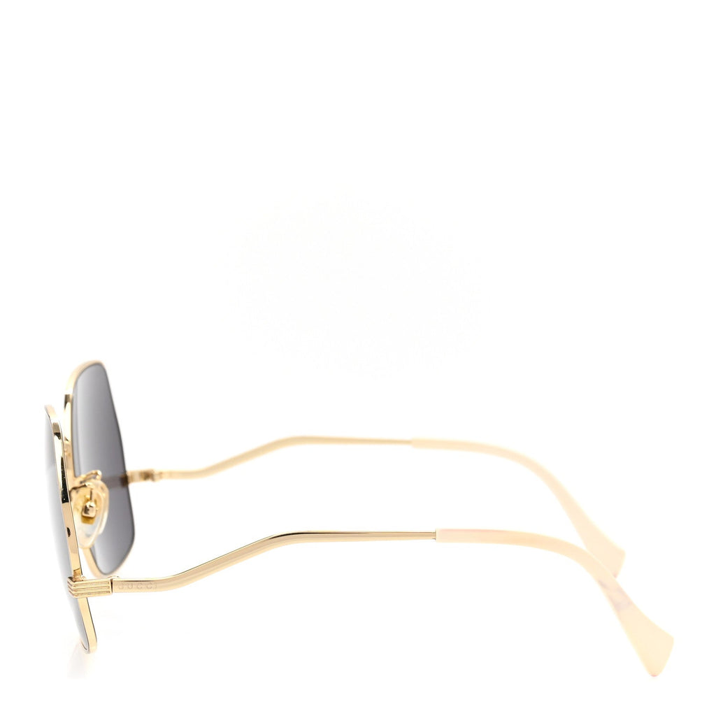 Gucci Square Sunglasses — Brown GG0972S
