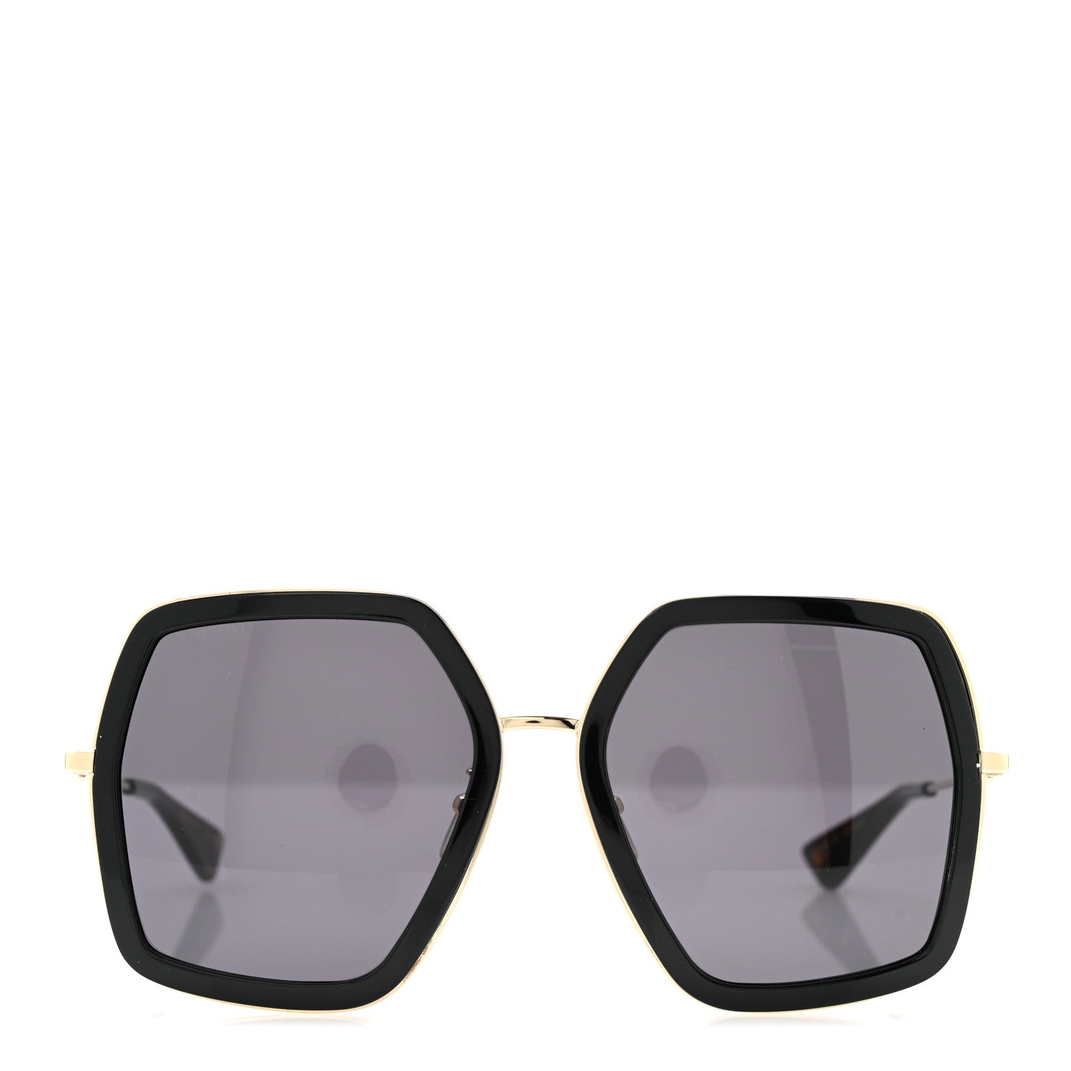 Gucci Square Sunglasses — Black GG0106S