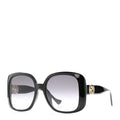 Gucci Square Sunglasses — Black