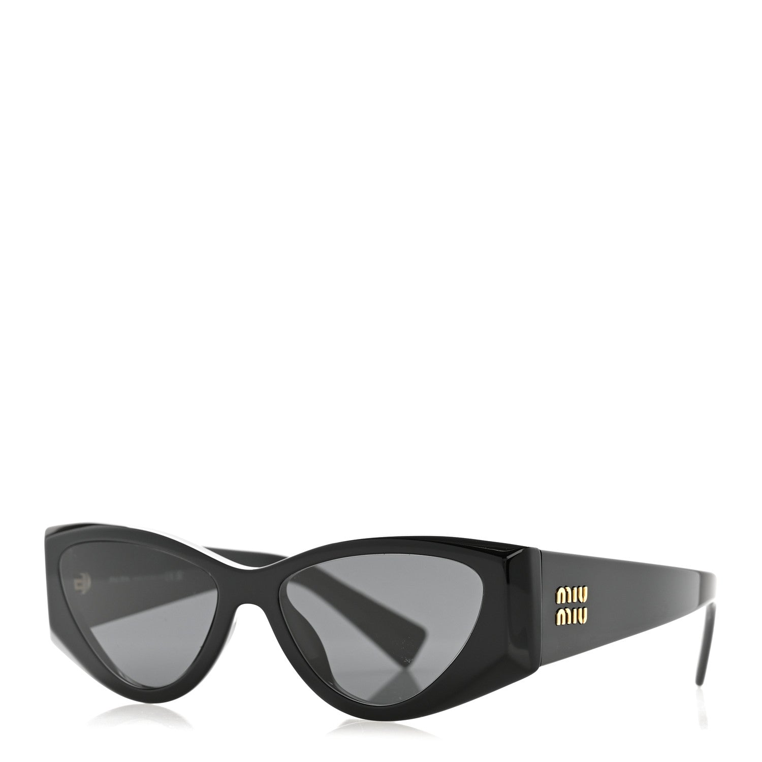 Miu Miu Cat-Eye Sunglasses — Black SMU 06Y