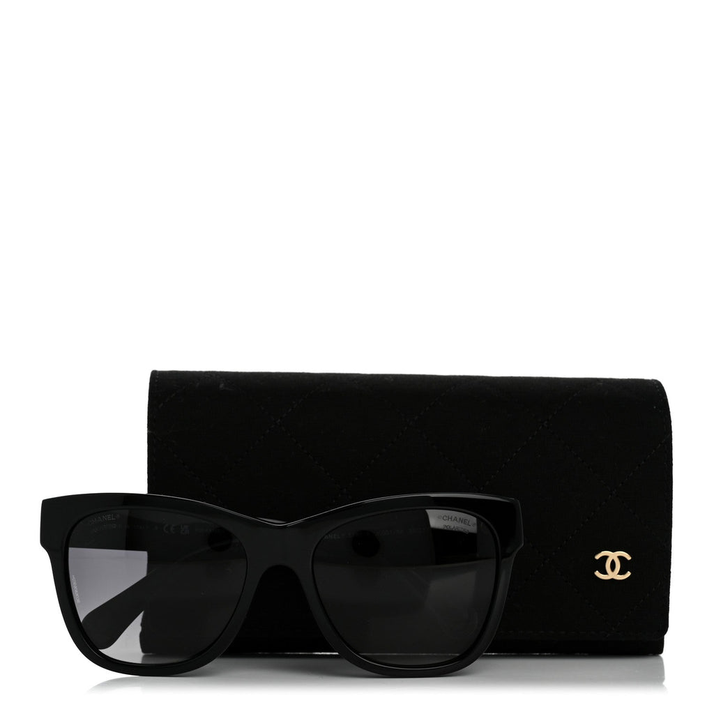 Chanel Cat-Eye Sunglasses — Black 5380-A