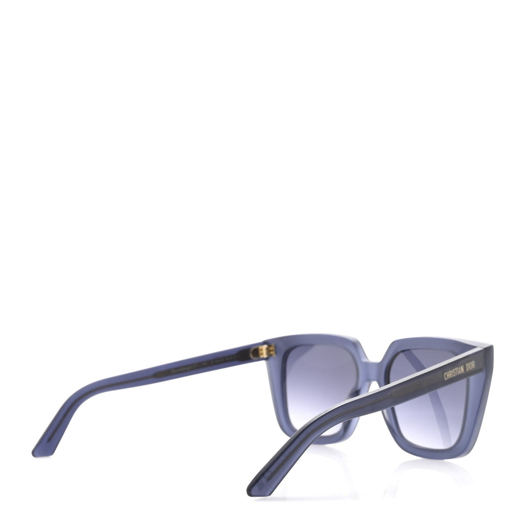 Dior Square Sunglasses — Blue