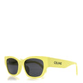 Celine Cat-Eye Sunglasses — Green