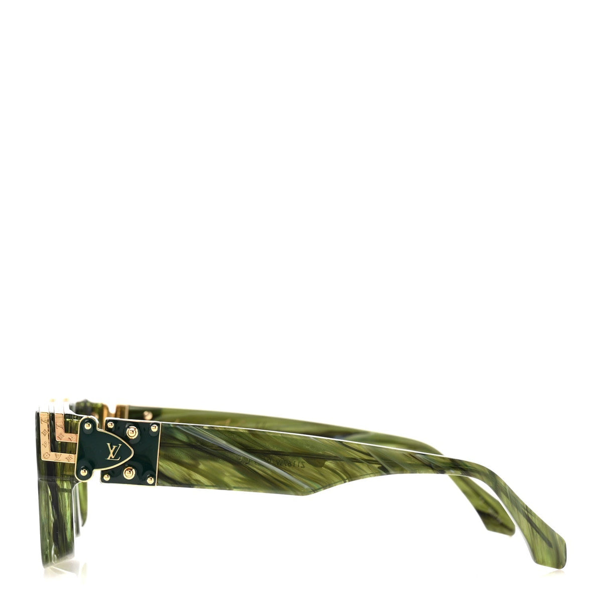 Louis Vuitton Square Sunglasses — Green Z1167E