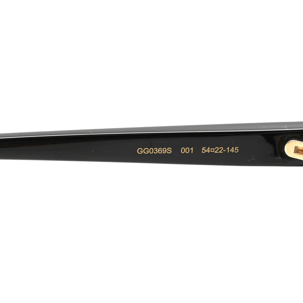 Gucci Cat-Eye Sunglasses — Black GG0369S
