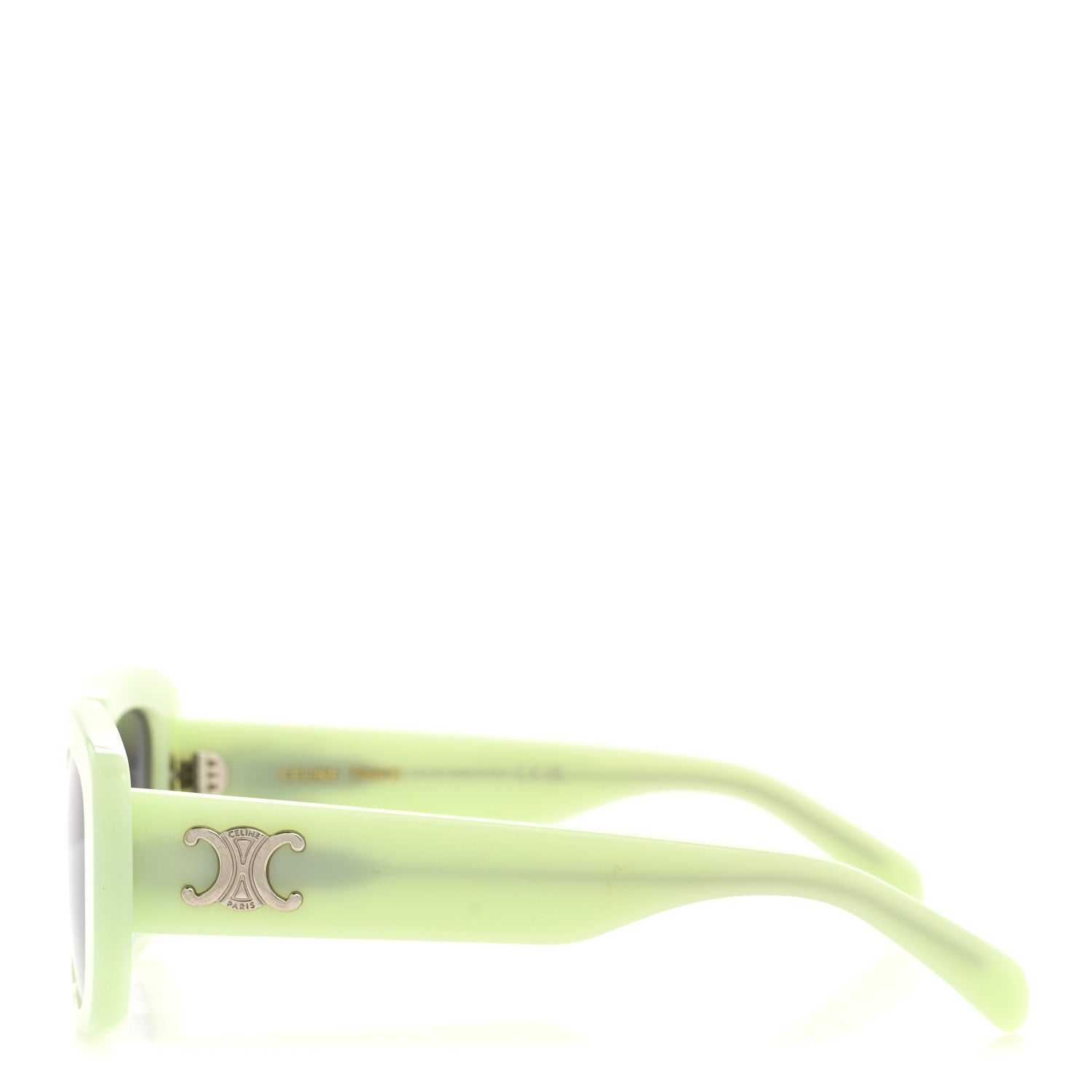 Celine Square Sunglasses — Green