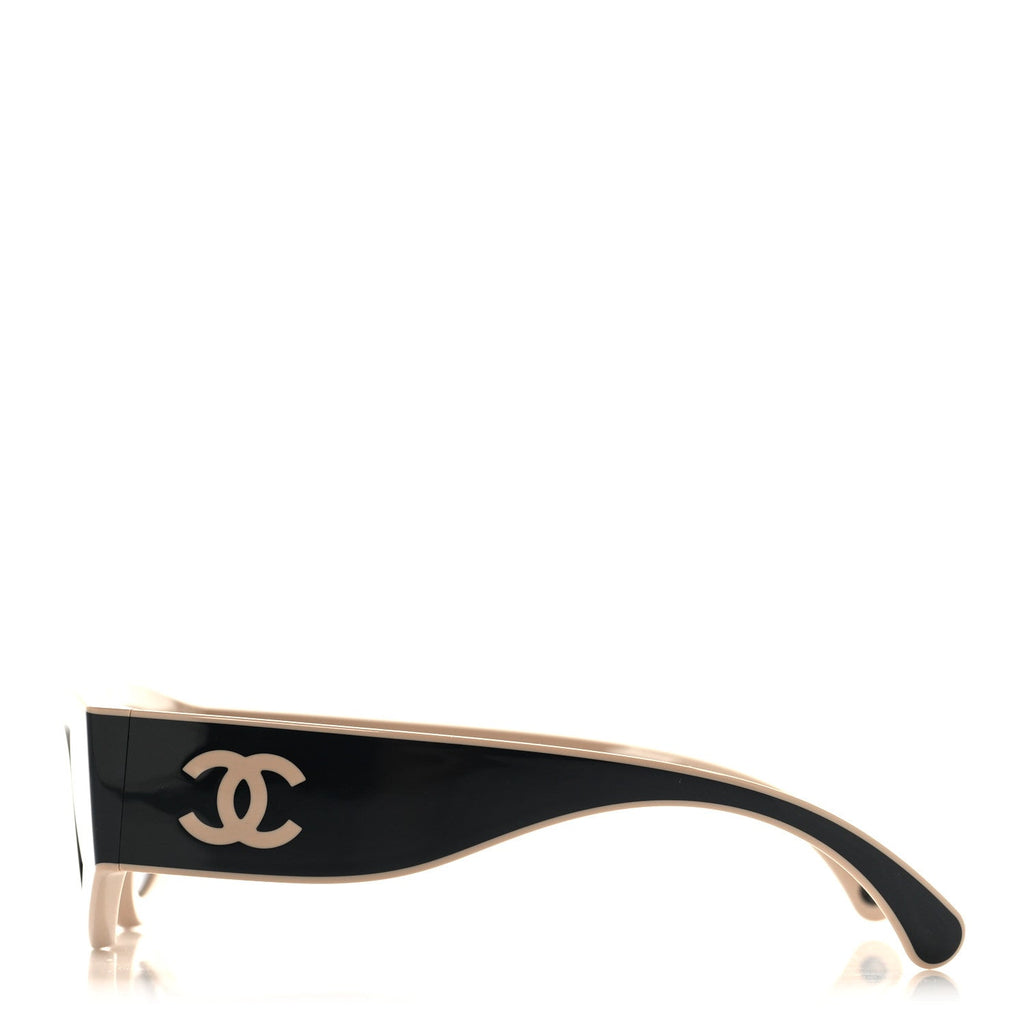 Chanel Cat-Eye Sunglasses — Black