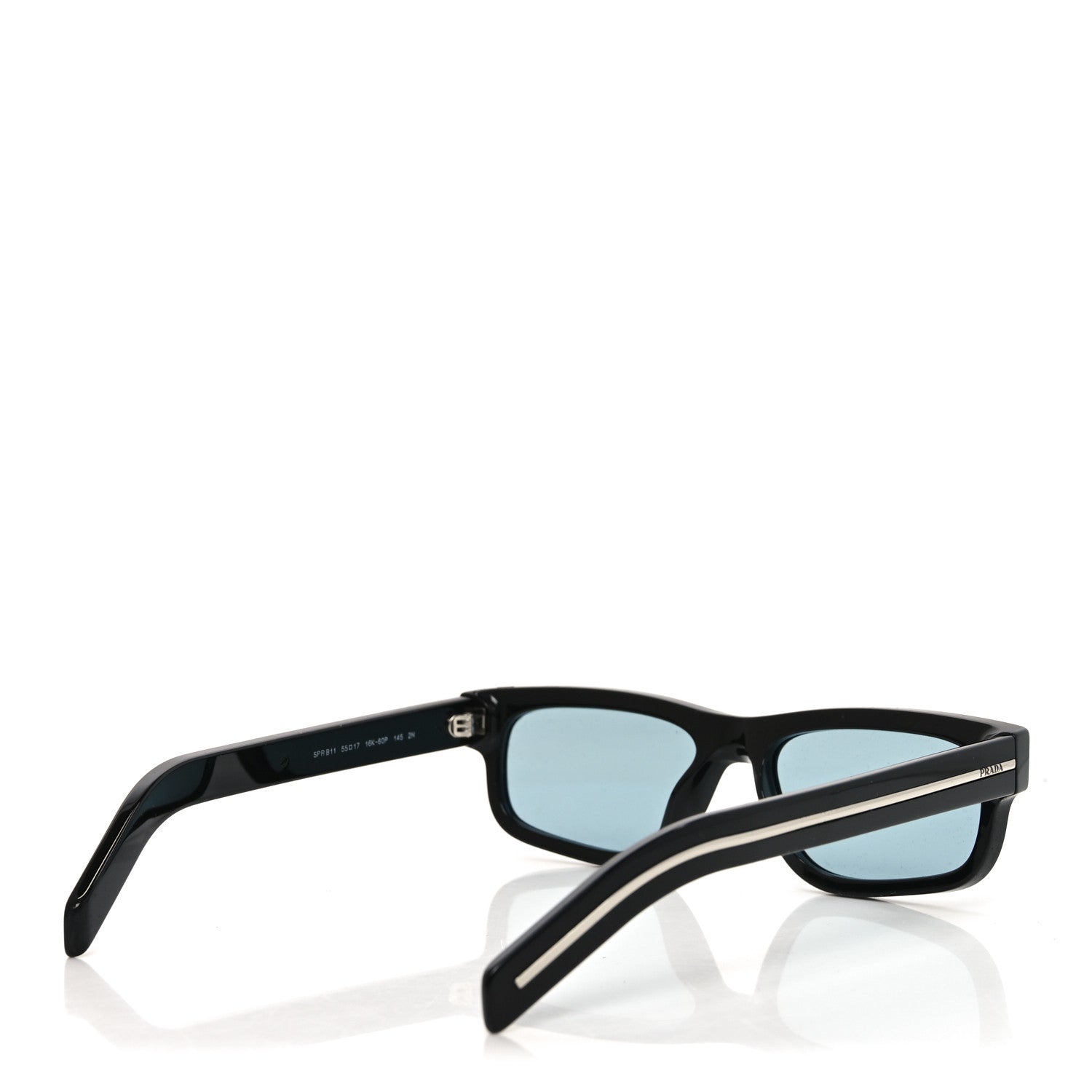 Prada Square Sunglasses — Black