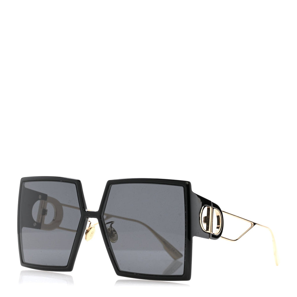 Dior Square Sunglasses — Black