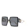 Dior Square Sunglasses — Black
