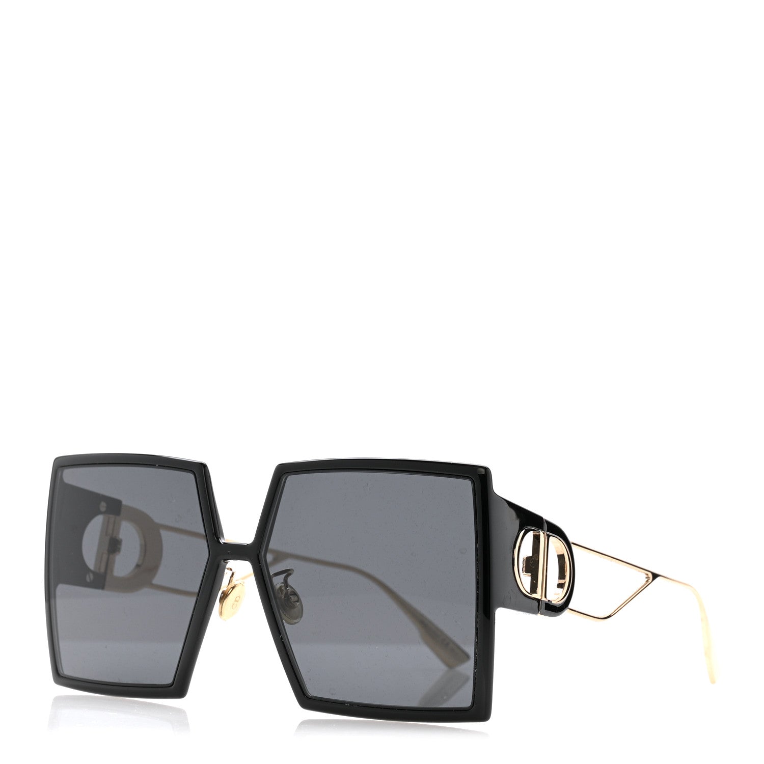 Dior Square Sunglasses — Black