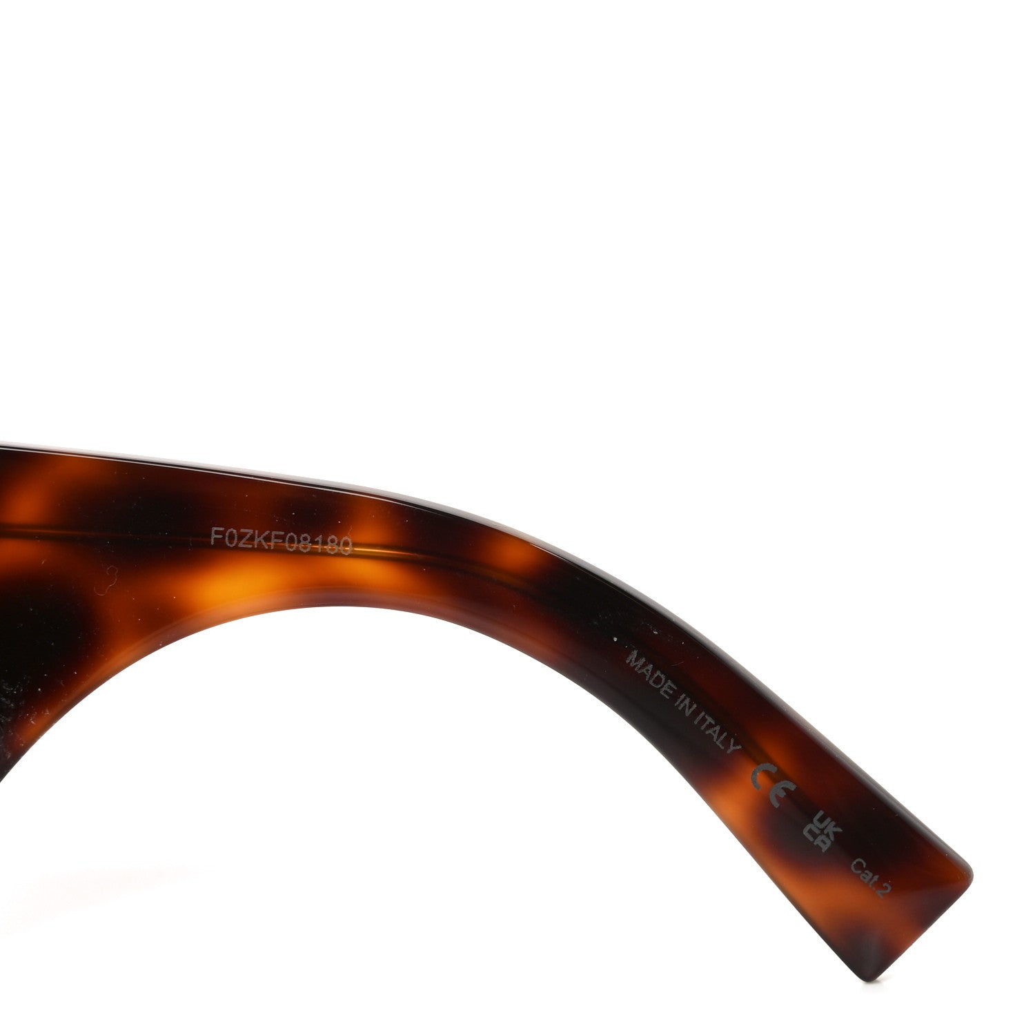 Saint Laurent Square Sunglasses — Tortoise