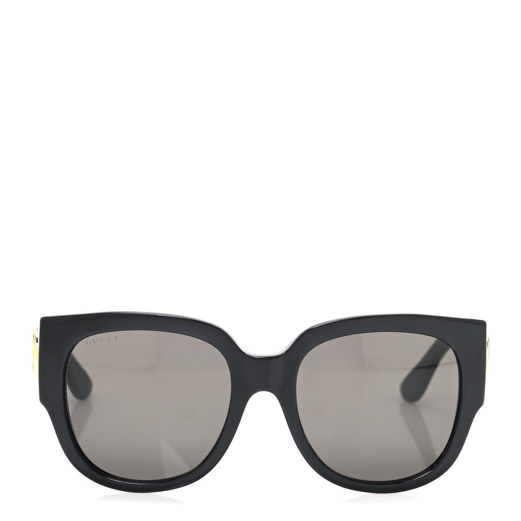 Gucci Square Sunglasses — Black