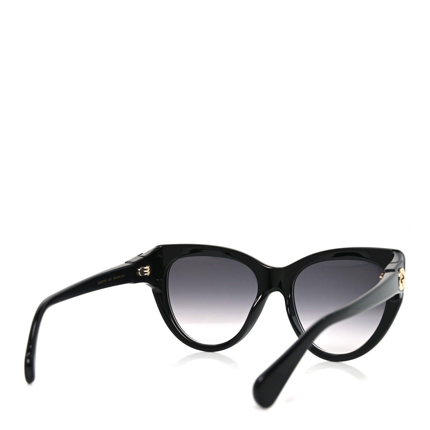 Gucci Cat-Eye Sunglasses — Black GG0877S