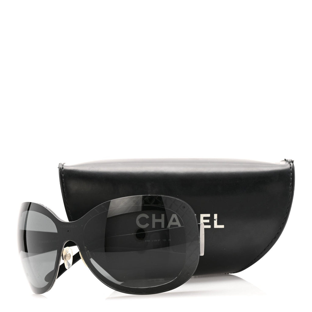 Chanel Square Sunglasses — Black