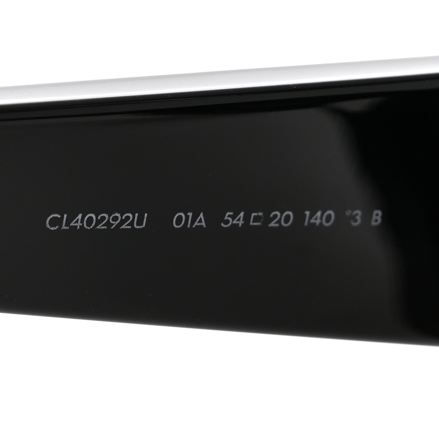 Celine Oversized Round Sunglasses — Black