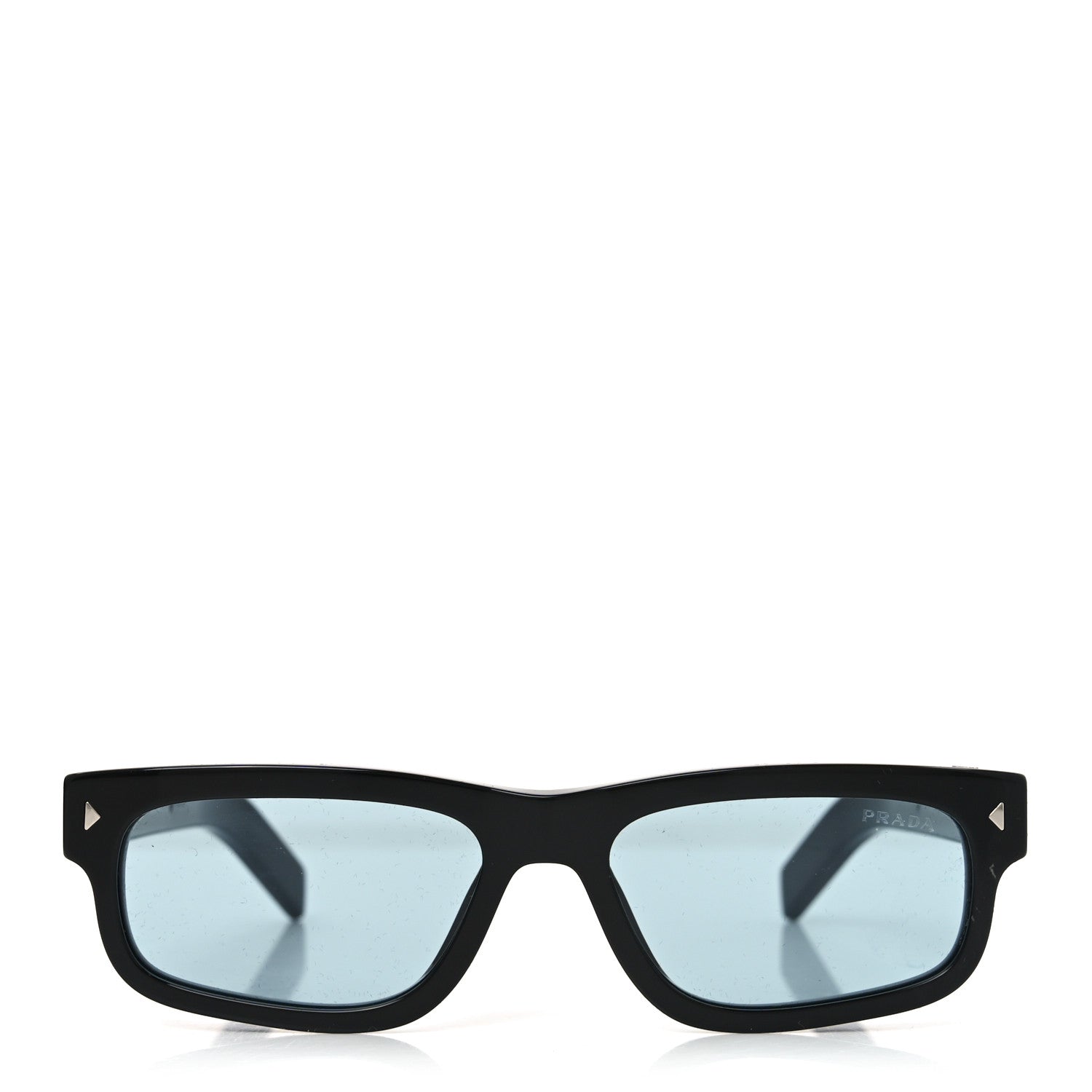 Prada Square Sunglasses — Black