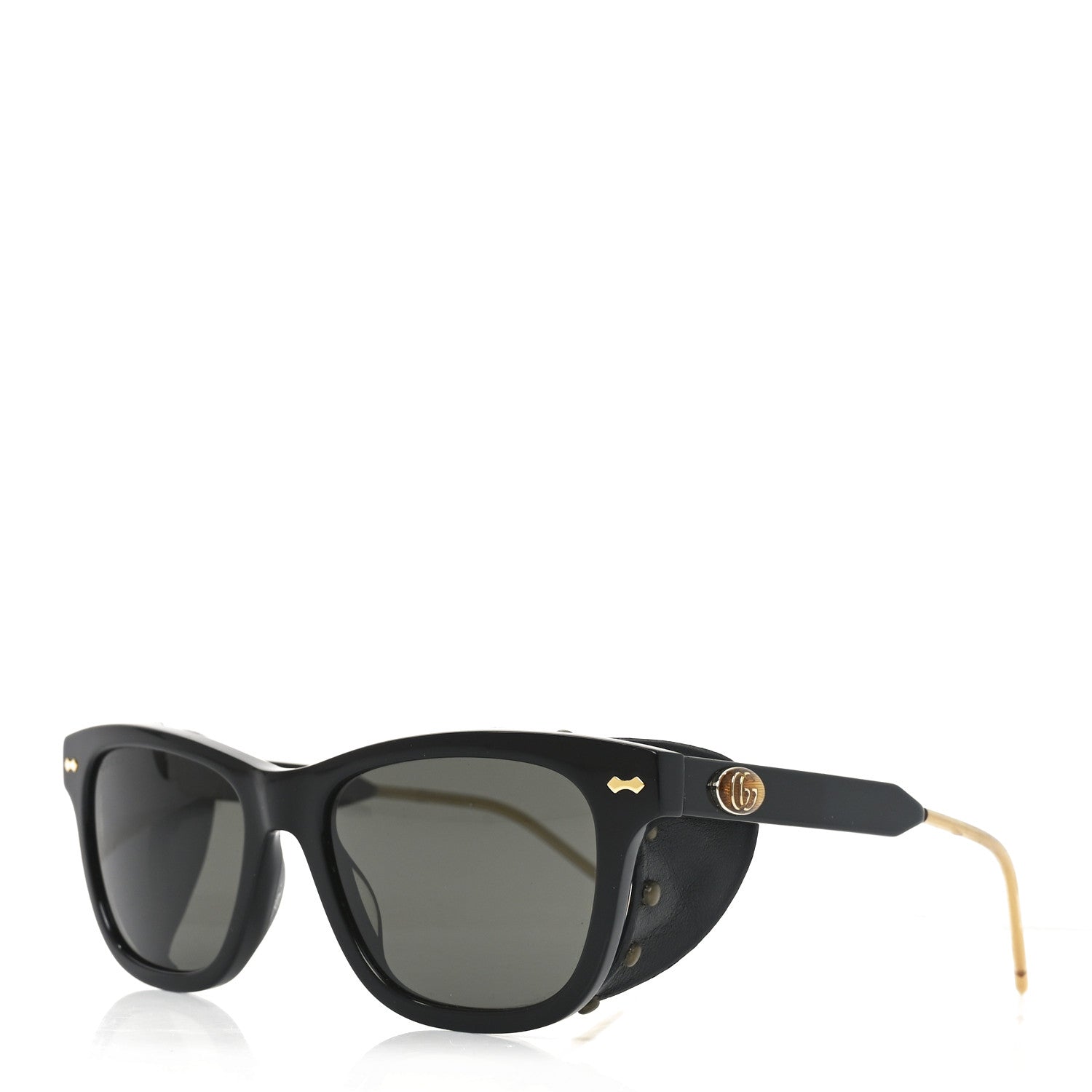 Gucci Square Sunglasses — Black GG0671S