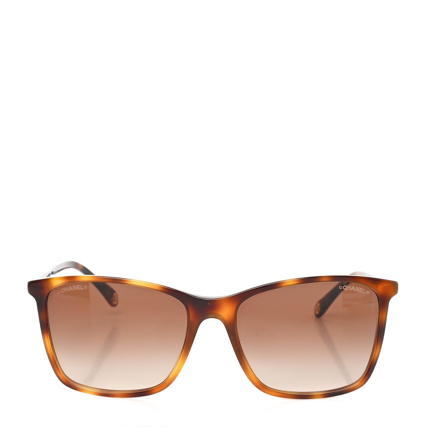 Chanel Square Sunglasses — Tortoise 5447-A