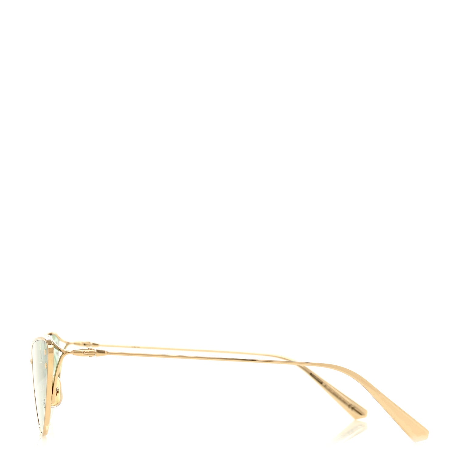 Dior Cat-Eye Sunglasses — Gold