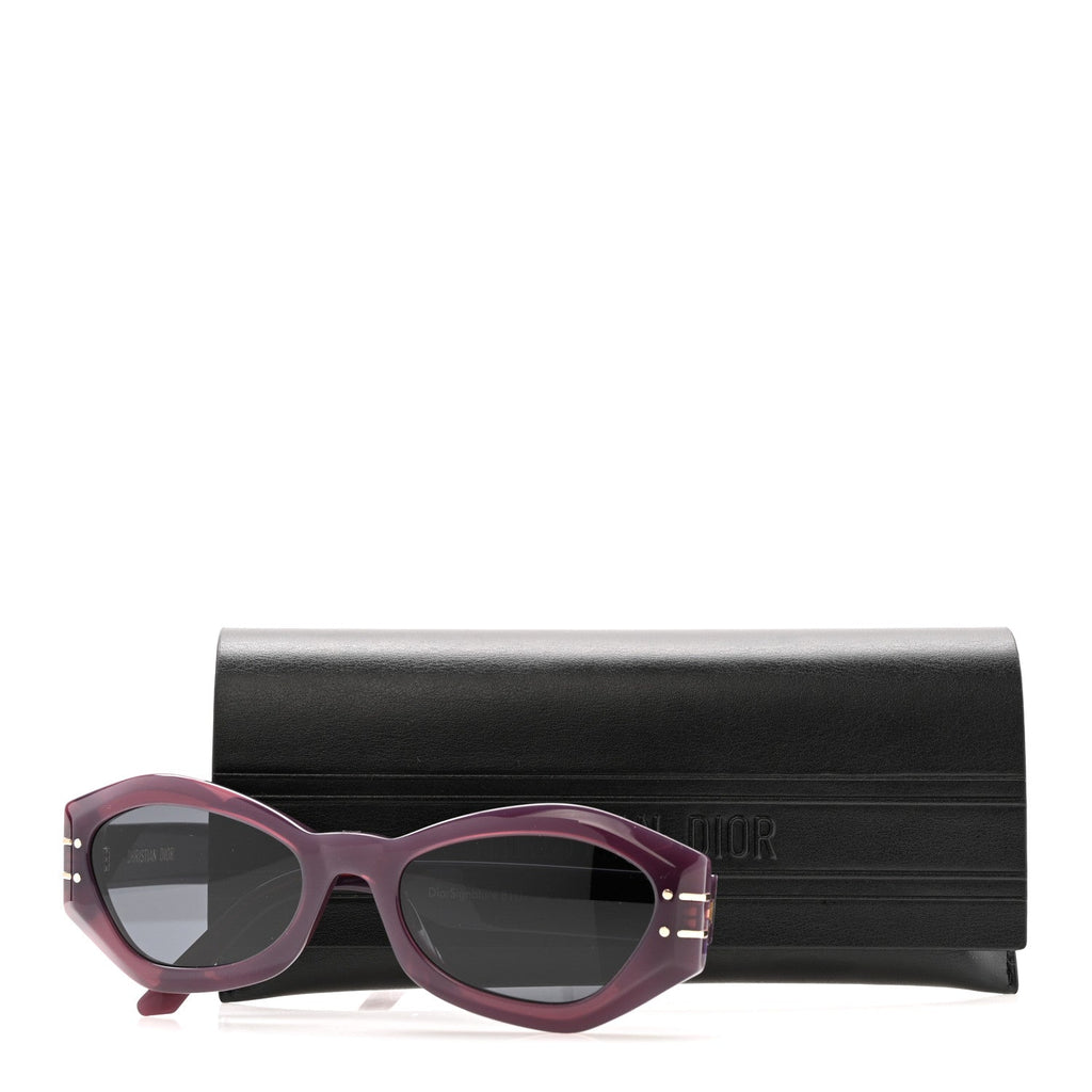 Dior Butterfly Sunglasses — Purple