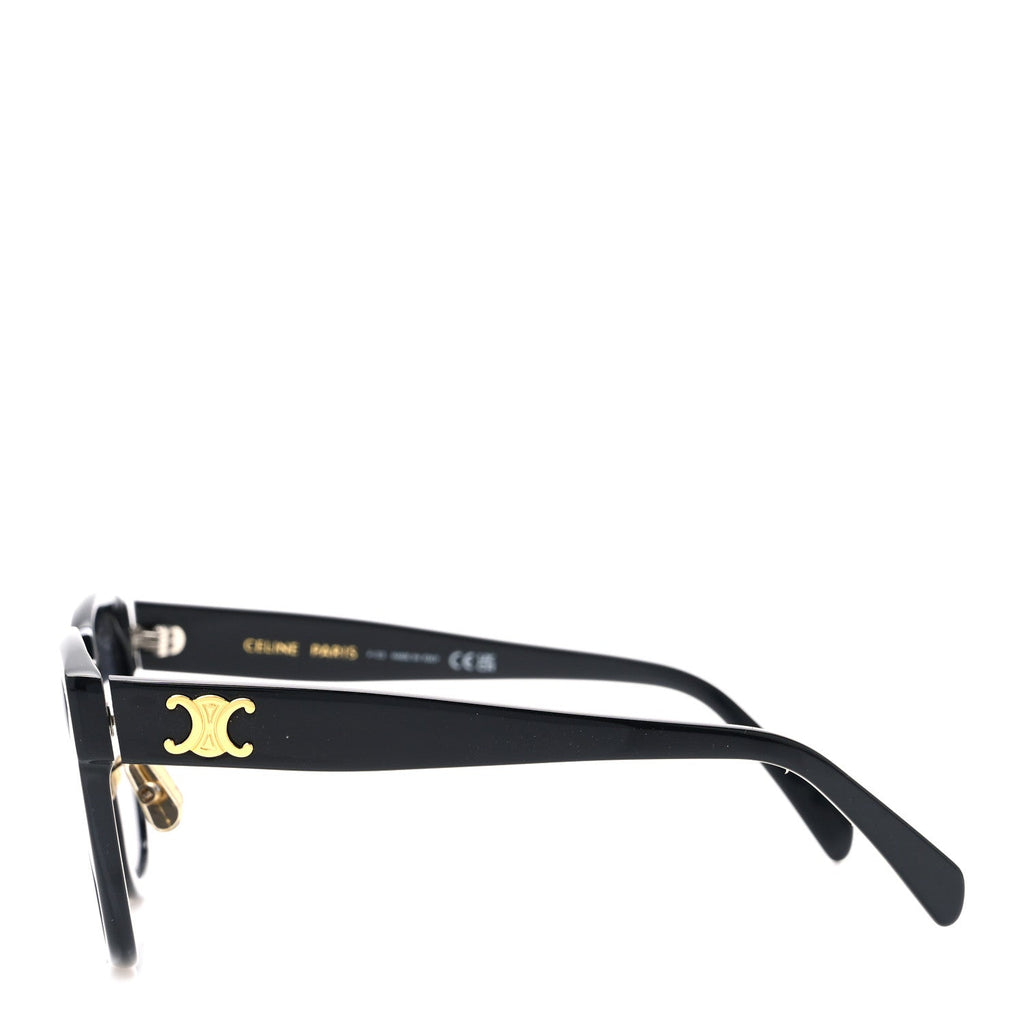 Celine Square Sunglasses — Black