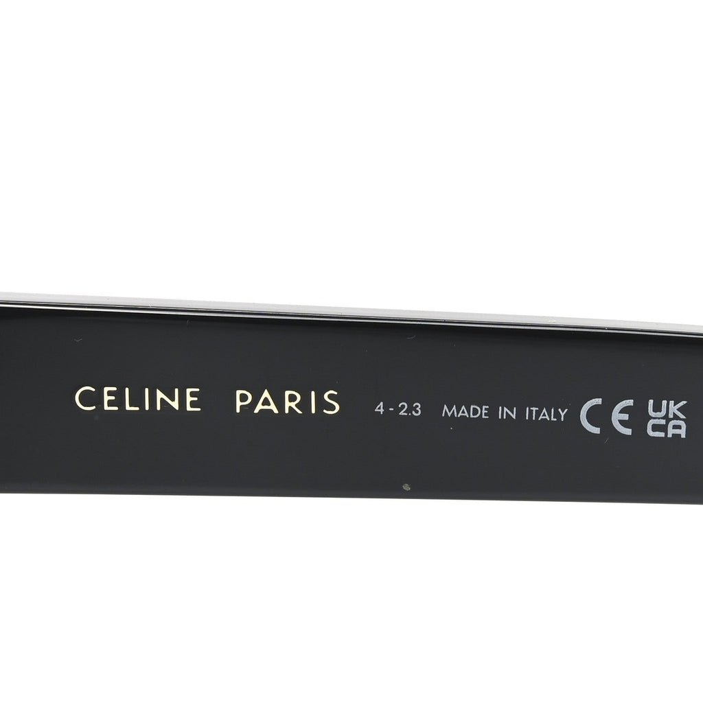 Celine Oval Sunglasses — Black