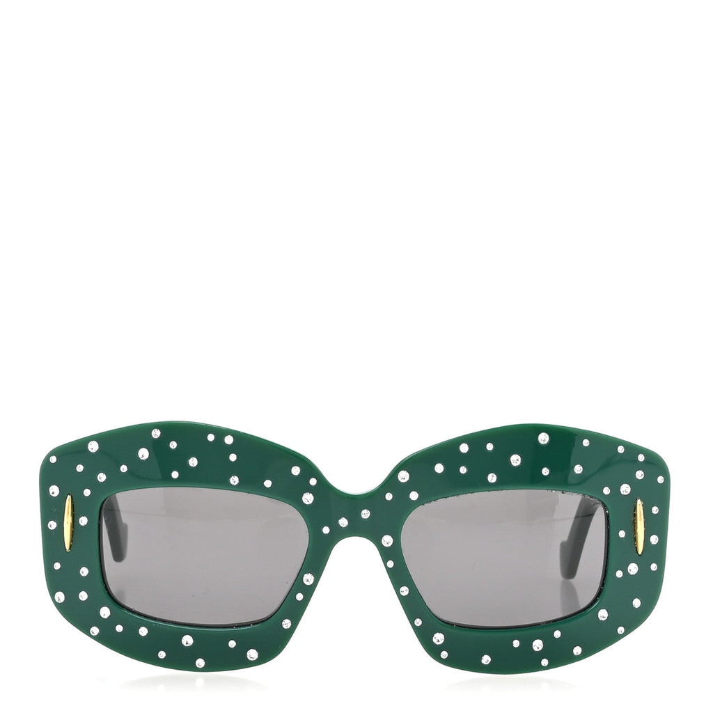 Loewe Cat-Eye Sunglasses — Green