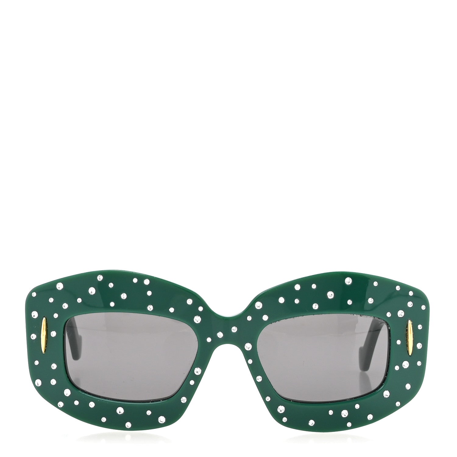 Loewe Cat-Eye Sunglasses — Green