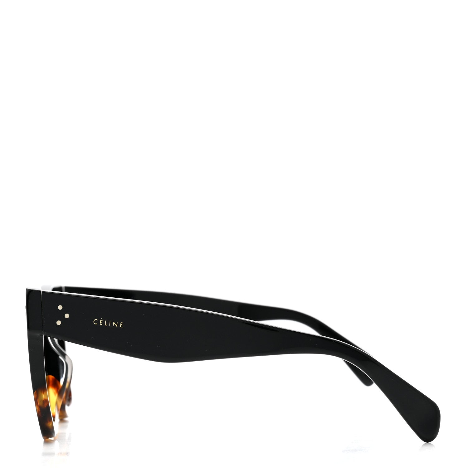 Celine Square Sunglasses — Havana