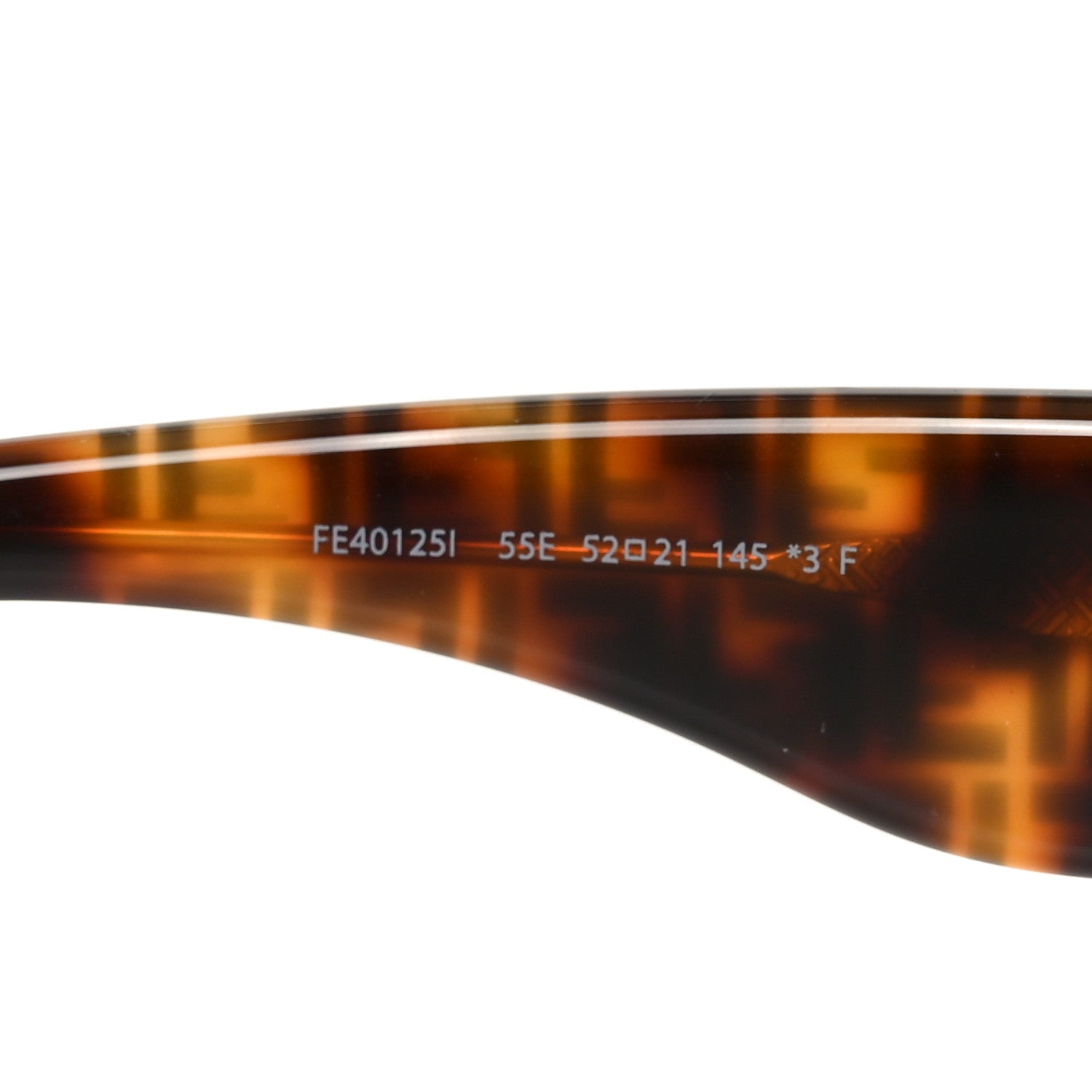 Fendi Oval Sunglasses — Havana