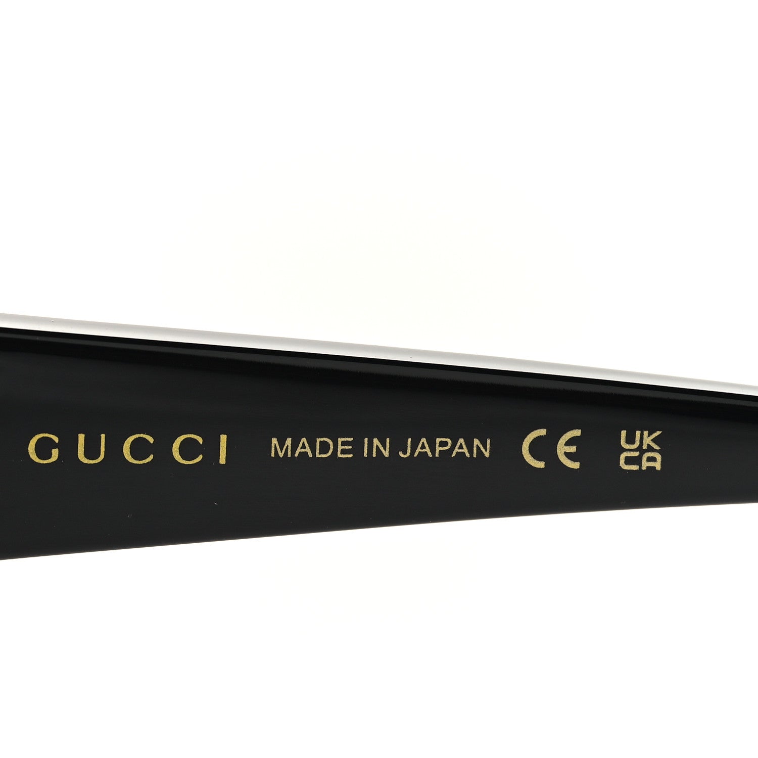 Gucci Square Sunglasses — Black