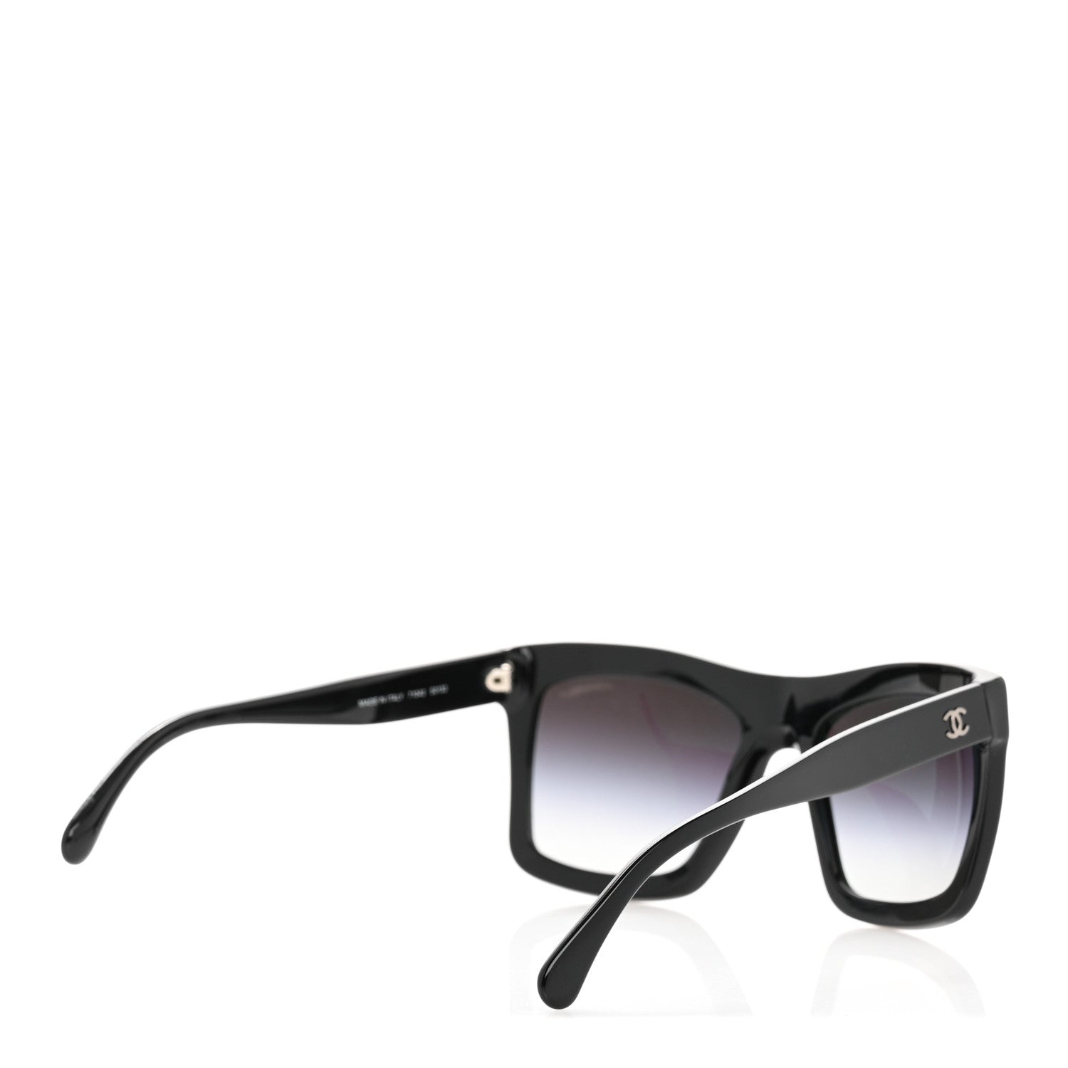 Chanel Oversized Square Sunglasses — Black