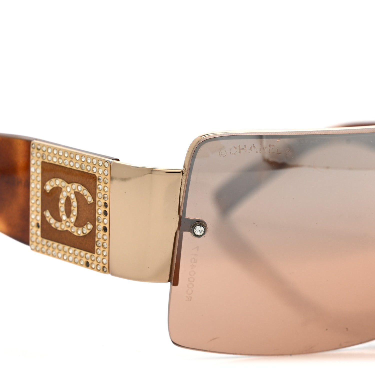 Chanel Square Sunglasses — Tortoise 4095-B