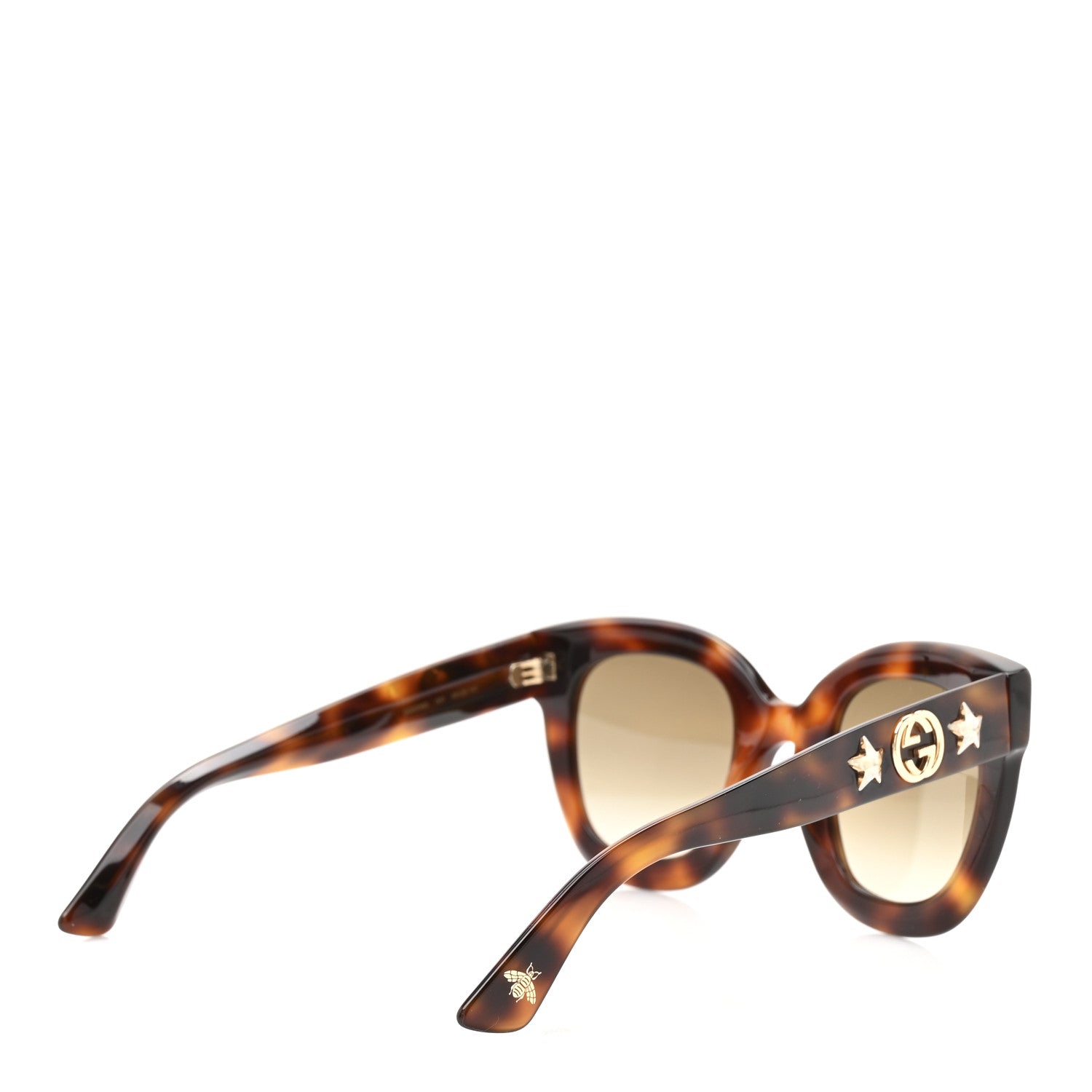 Gucci Round Sunglasses — Tortoise GG0208S