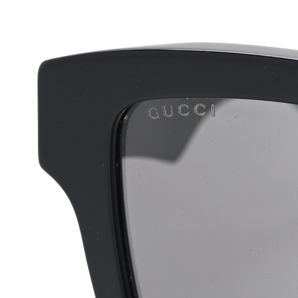 Gucci Rectangle Sunglasses — Black GG0962S