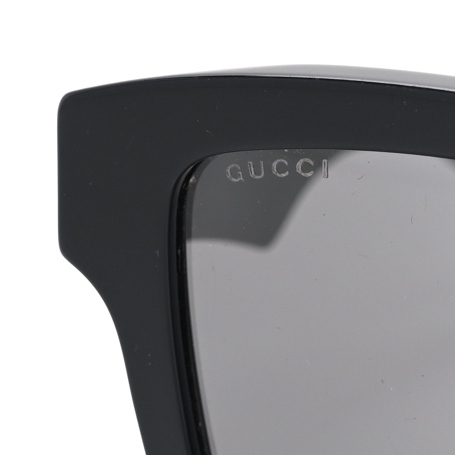 Gucci Rectangle Sunglasses — Black GG0962S