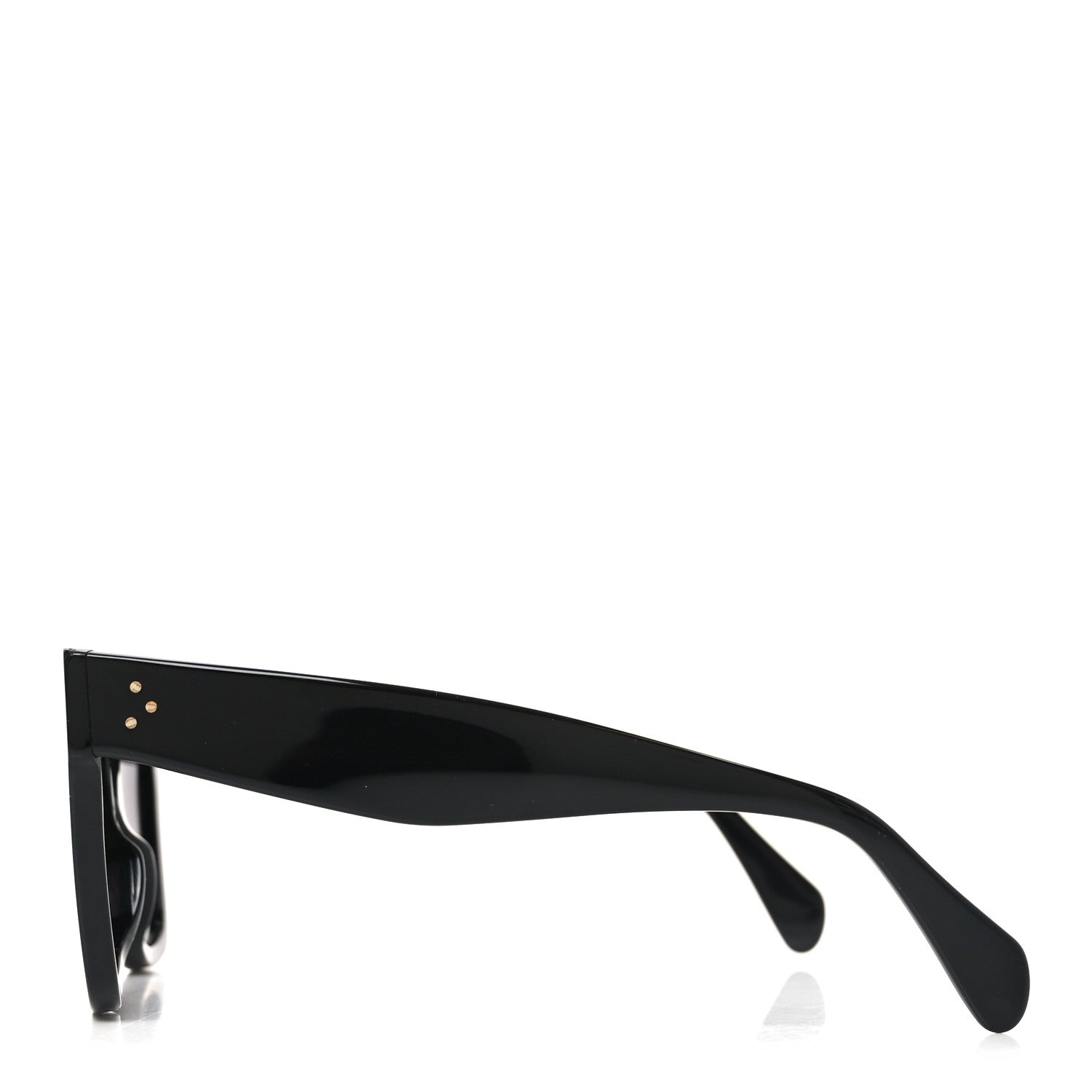 Celine Square Sunglasses — Black