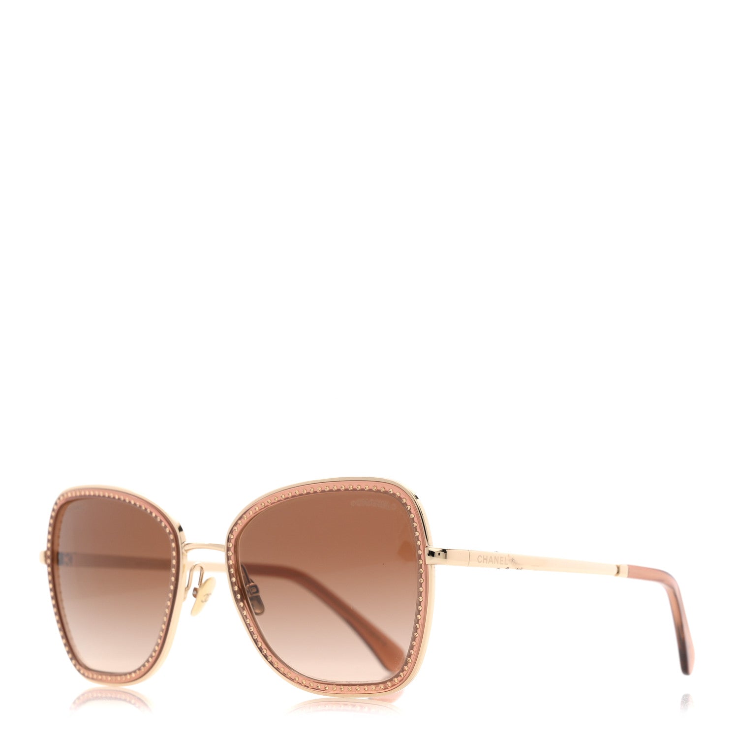 Chanel Square Sunglasses — Brown 4277-B