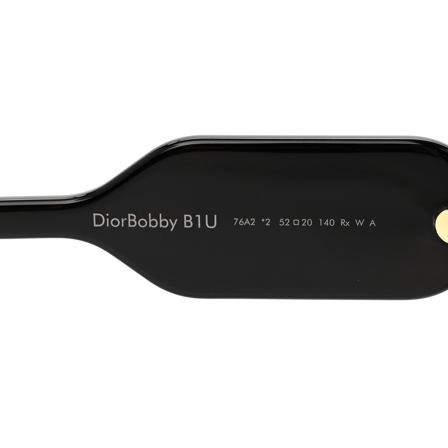 Dior Square Sunglasses — Black