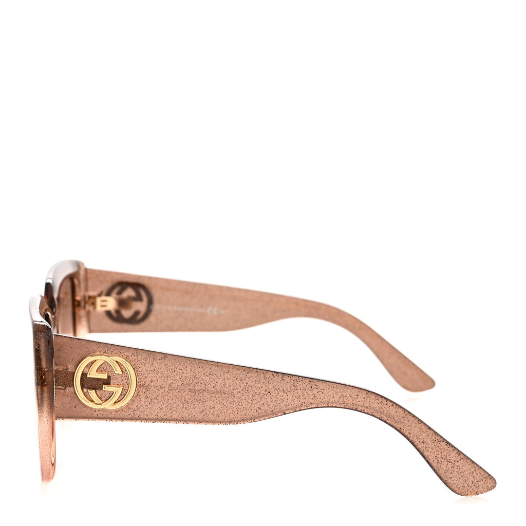 Gucci Square Sunglasses — Brown GG3814S