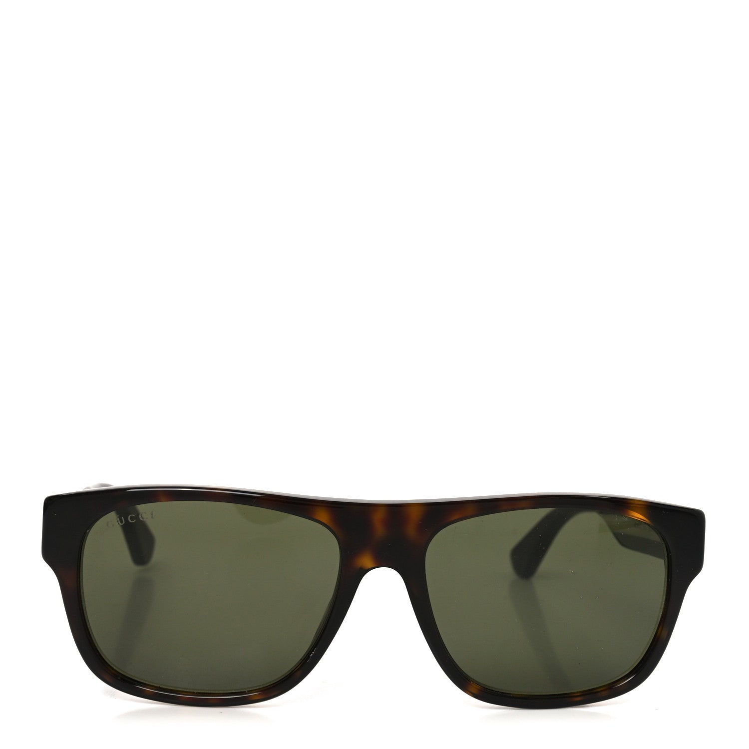 Gucci Square Sunglasses — Tortoise GG0341S