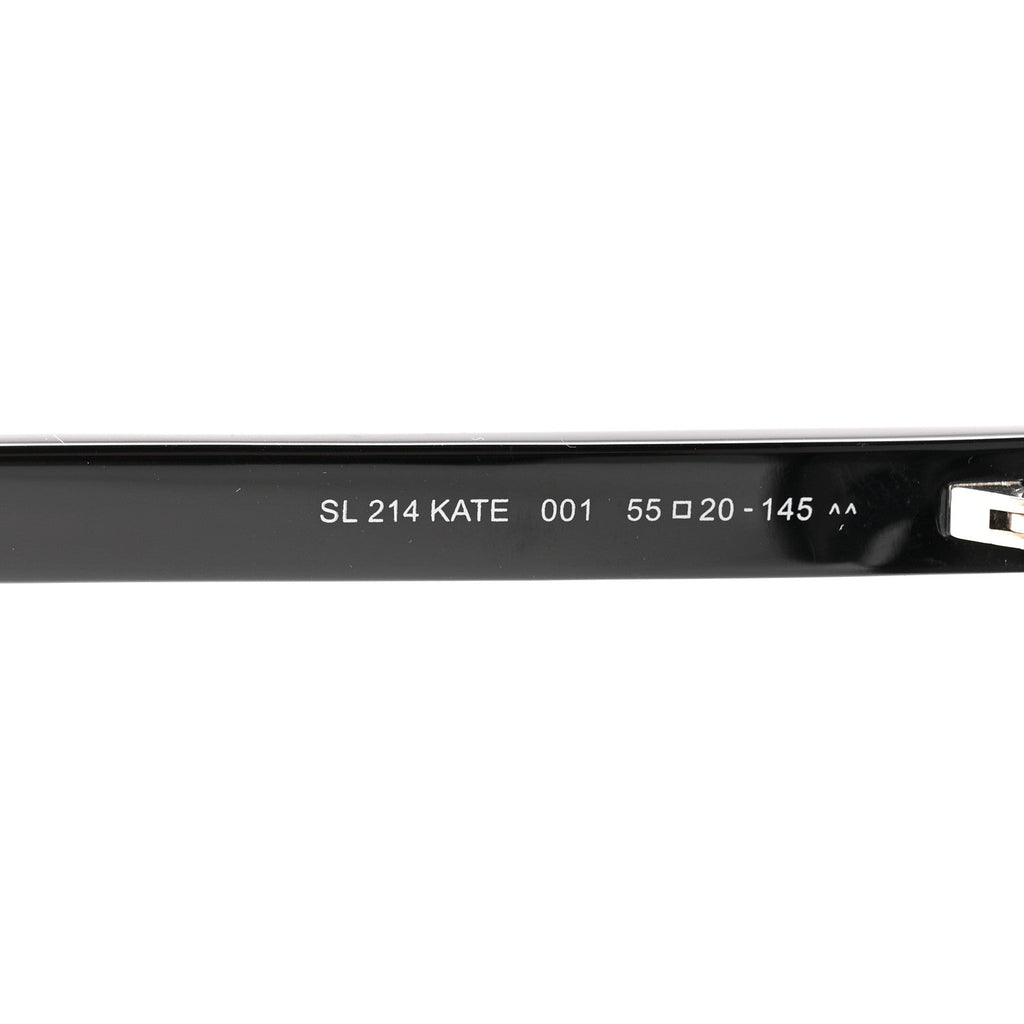 Saint Laurent Cat-Eye Sunglasses — Black SL214