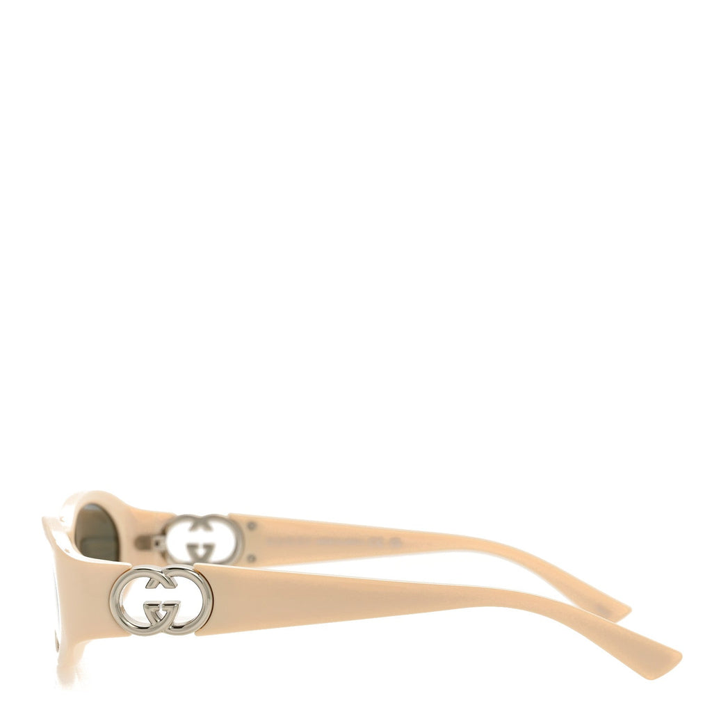 Gucci Oval Sunglasses — Ivory GG1660S
