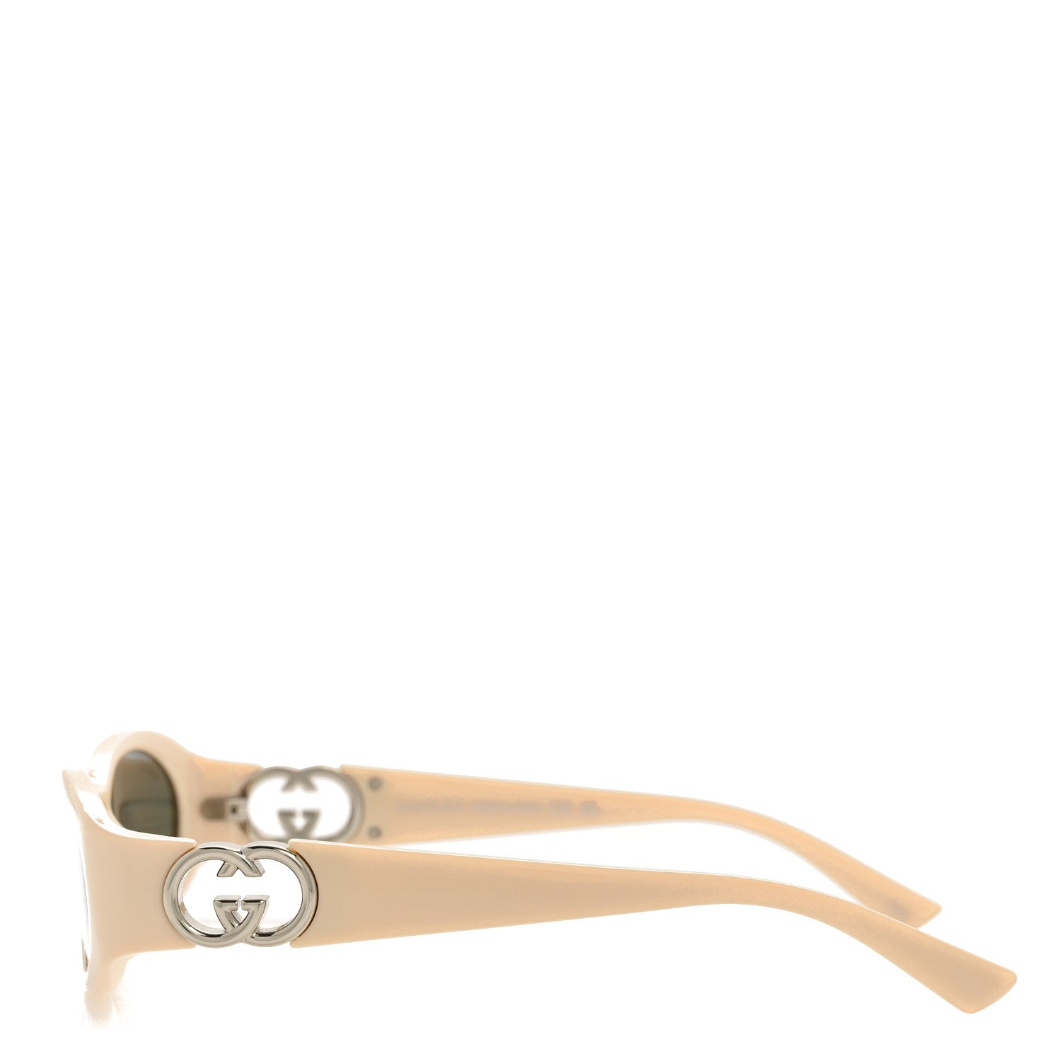 Gucci Oval Sunglasses — Ivory GG1660S