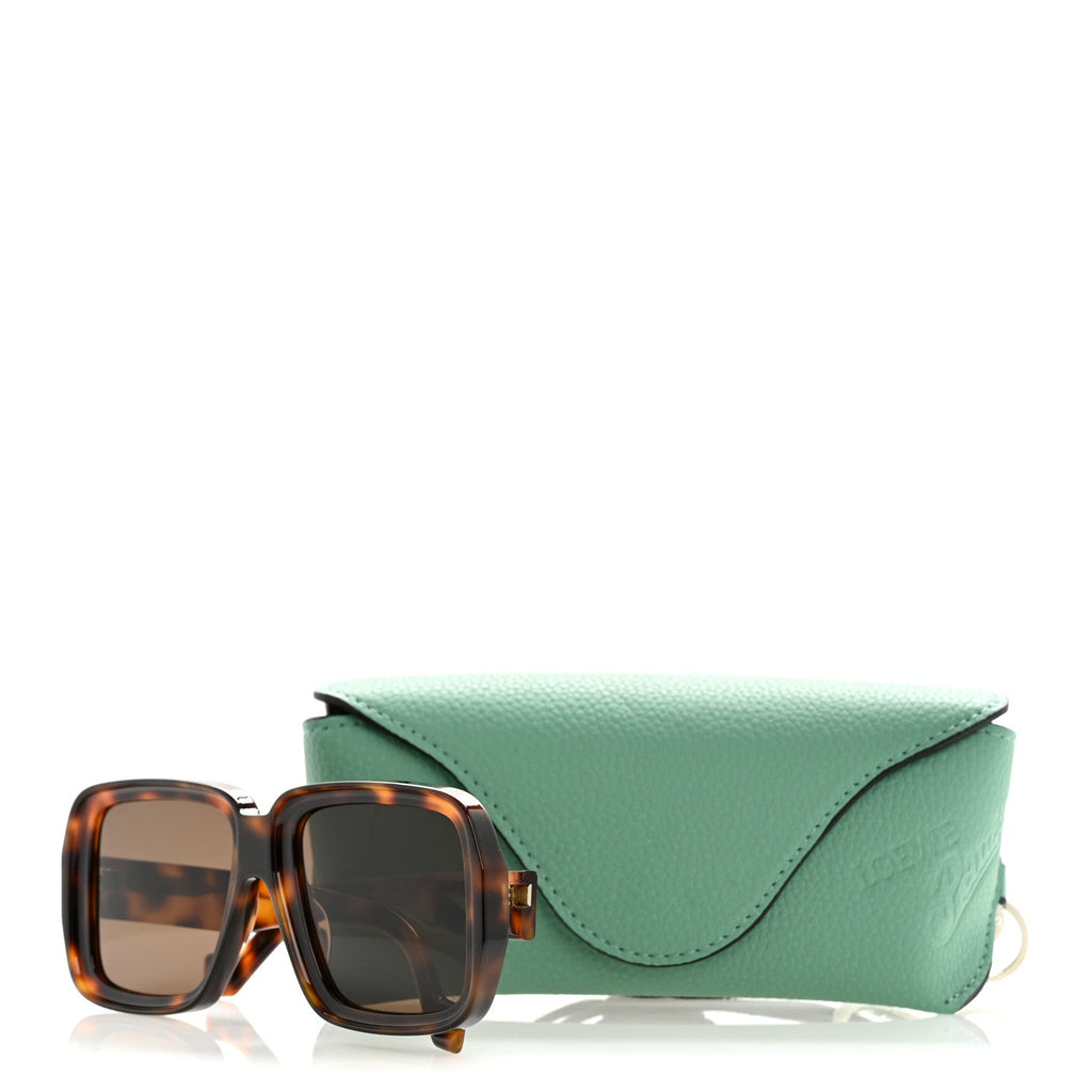 Loewe Mask Sunglasses — Havana